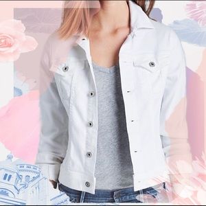 White Denim Jacket